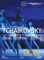 WYCOFANY  Tchaikovsky: The 3 Ballets at the Bolshoi: Sleeping Beauty,The Nutcracker, Swan Lake